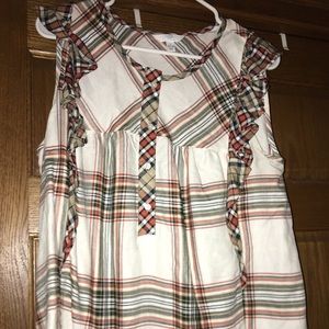 time and tru flowy tank